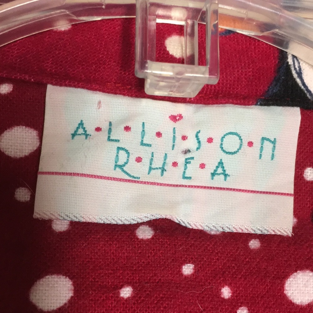 FINAL MARKDOWN Ladies’ Allison Rhea Flannel Holiday Robe (OSFM) - Picture 5 of 12